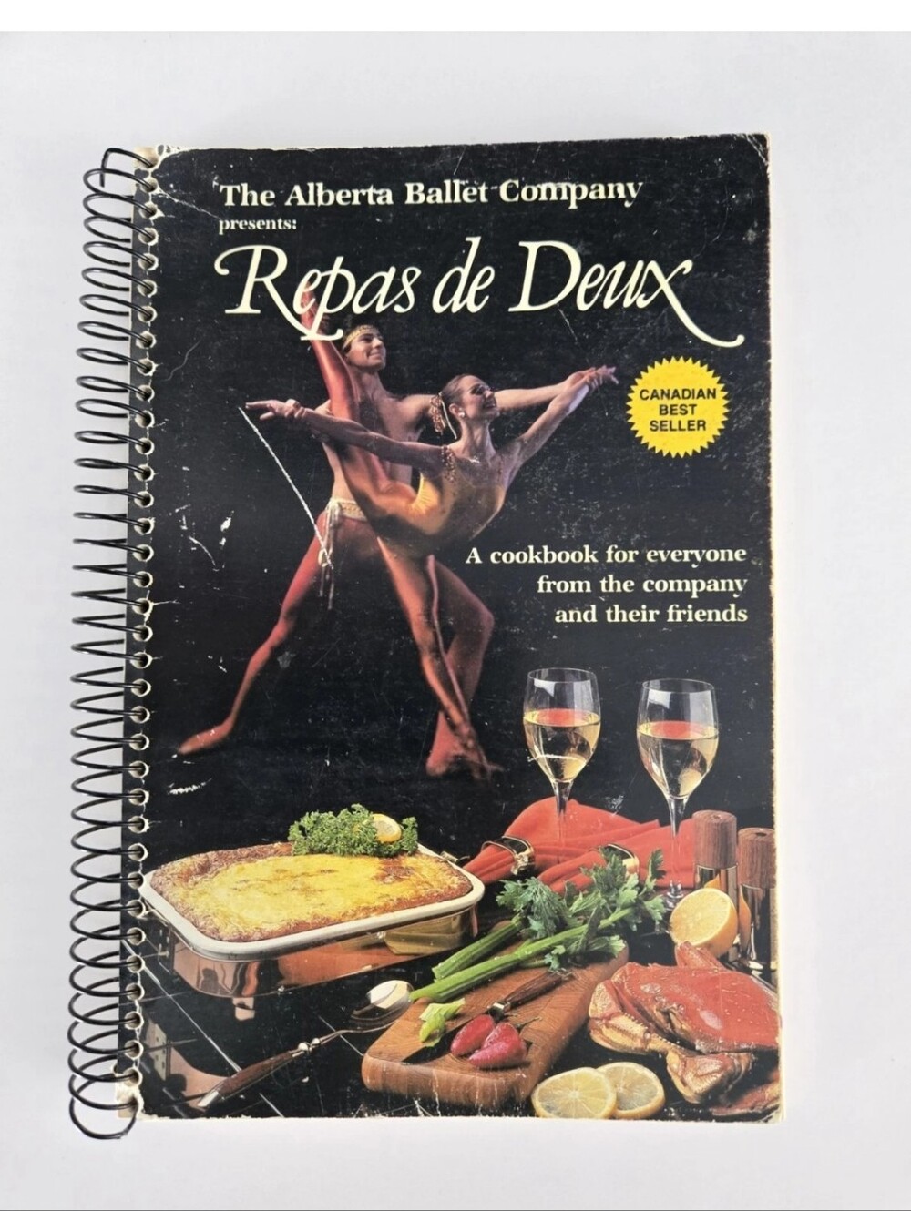 Alberta Ballet Company Cookbook Vintage